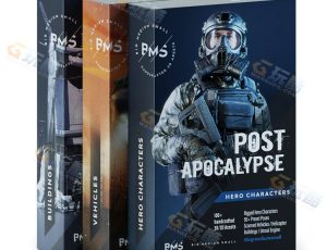 BMS天启终极世界末日世界模型套装