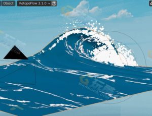 三渲二风格海浪动画Blender工程源文件