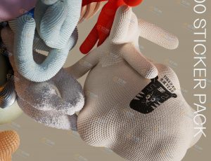 文森特创意纹理贴纸包