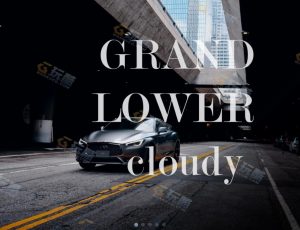 阴天地下街道背景图片与HDRI