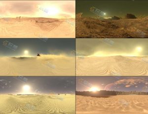 科幻沙漠大景HDRI