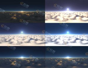 天空白云HDRI