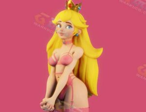 风格化碧琪公主模型