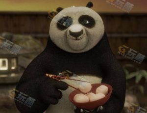 功夫熊猫宝模型