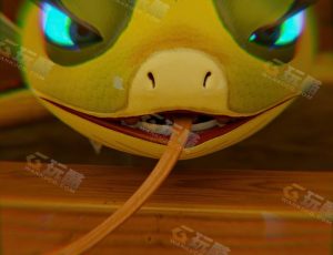 功夫熊猫蛇大师模型