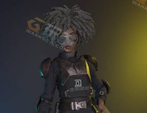 黑人女枪手模型