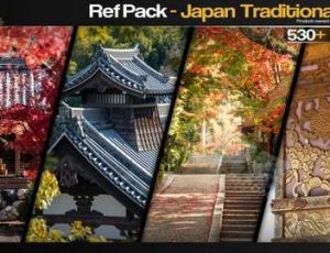 392张日式传统建筑参考图片素材包