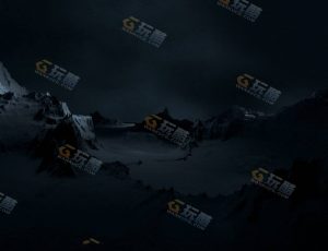 高原山脉地形场景