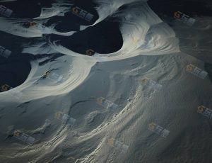 外星沙漠地形场景