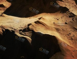 大型沙漠地形场景