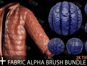 50个织物布料笔刷