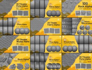 17套高质量笔刷合辑