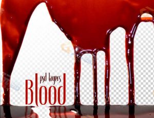 血液特效元素合成图片素材包