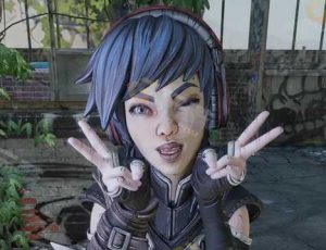 风格化朋克女孩模型