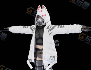 铁拳7赛博女忍者模型