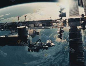 超高精度国际空间站卫星模型