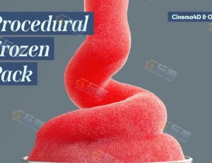 程序化冰雪材质预设