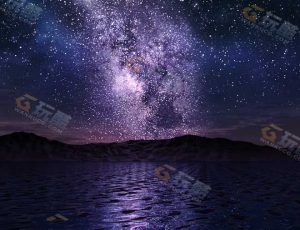 简洁山海天空模型场景工程源文件