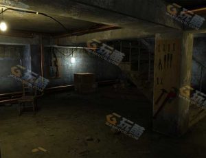 老旧地下室模型场景工程源文件