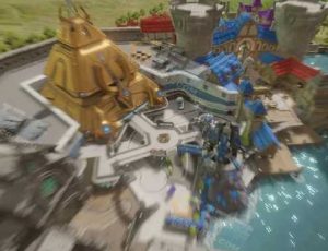 大型战斗场景模型场景工程源文件