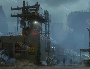 玩酷CG网—DMZ反乌托邦地建筑模型