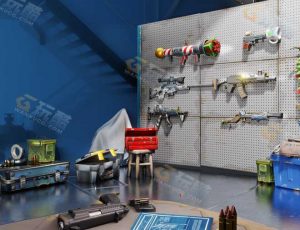 道具装备库场景工程源文件