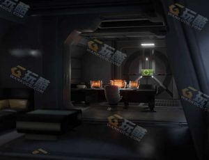 科技公寓场景工程源文件