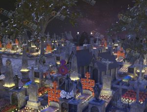 大墓地场景工程源文件