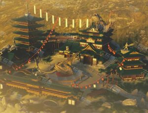 中国古城镇场景工程源文件