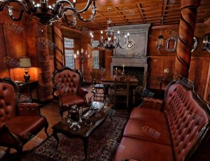 奢华古典休闲室场景工程源文件