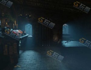 女巫房间场景工程源文件