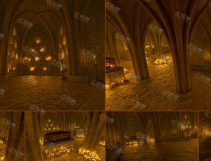 吸血鬼坟墓秘穴场景工程源文件