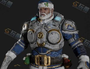 战争机器5马库斯·迈克尔·菲尼克斯模型