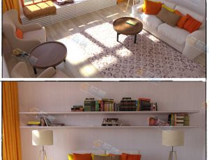 小单间场景工程源文件