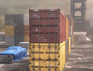 集装箱码头场景工程模型