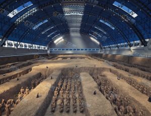 兵马俑博物馆场景工程模型