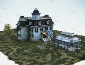 布莱克伍德庄园场景工程模型