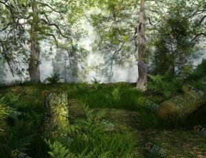 小森林场景工程模型