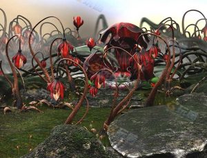 花堡场景工程模型