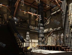 酷刑塔场景模型工程