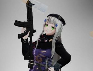 少女前线角色模型