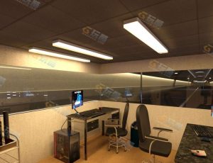 办公区场景模型