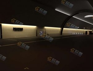 出口区场景模型