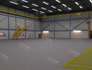 仓库区场景模型