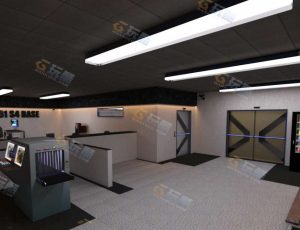 检查区场景模型