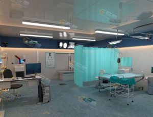 医疗区场景模型