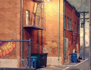 贫民破旧街道场景工程模型