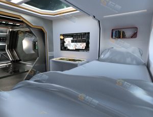 太空飞船休息室工程源文件