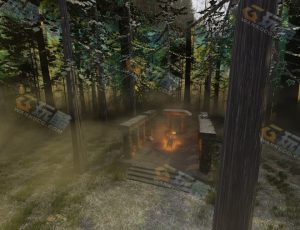 森林仪式举办地工程源文件