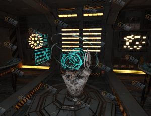 科技能量控制室场景工程模型